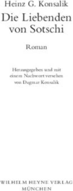 Die Liebenden Heinz G. Konsalik - von Sotschi