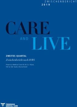 ZWEITES QUARTAL Zwischenbericht nach IFRS - Fresenius Medical Care