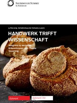HANDWERK TRIFFT WISSENSCHAFT - SOURDOUGH SUMMIT by Richemont - Sourdough Summit 2019