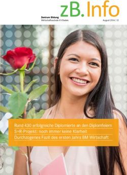 InfoAugust 2016 | 12 - Rund 430 erfolgreiche Diplomierte an den Diplomfeiern S+R-Projekt: noch immer keine Klarheit Durchzogenes Fazit des ersten ...