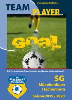 TEAM PLAYER - SG M&uuml;schenbach Hachenburg Saison 2019 / 2020 - SG M&uuml;schenbach/Hachenburg