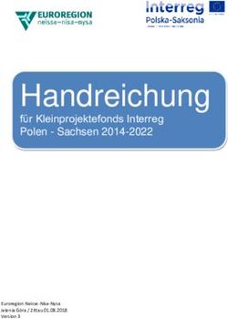 Handreichung f&uuml;r Kleinprojektefonds Interreg Polen - Sachsen 2014-2022 - Euroregion Neisse-Nisa-Nysa