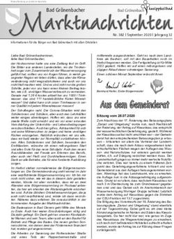 Postwurfsendung an s&auml;mtliche Haushalte Marktnachrichten