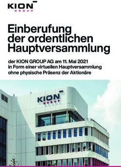 Einberufung Der Ordentlichen Hauptversammlung - Der KION GROUP AG Am 11 ...