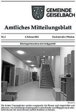 Amtliches Mitteilungsblatt - Gemeinde Geiselbach
