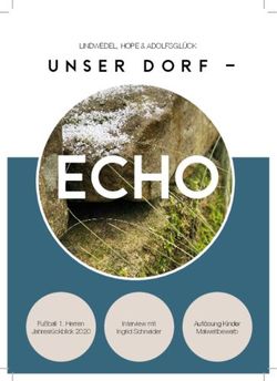 ECHO unser Dorf - LINDWEDEL, HOPE & ADOLFSGL&Uuml;CK - SV Lindwedel-Hope