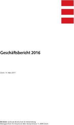 Gesch&auml;ftsbericht 2016 - EB Z&uuml;rich