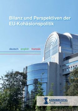 Bilanz und Perspektiven der EU-Kohäsionspolitik - deutsch english francais