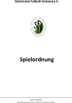 Spielordnung - S&auml;chsischer Fu&szlig;ball-Verband e.V - Stand: 17.04.2021 - S&auml;chsischer Fu&szlig;ball-Verband