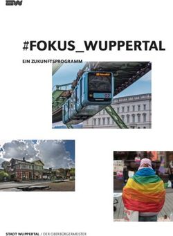 #FOKUS_WUPPERTAL EIN ZUKUNFTSPROGRAMM - STADT WUPPERTAL / DER OBERB&Uuml;RGERMEISTER