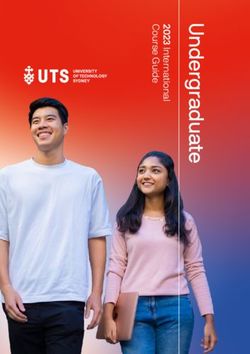Undergraduate 2023 International Course Guide - UNIVERSITY OF TECHNOLOGY SYDNEY