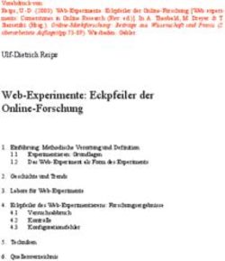 Web-Experimente: Eckpfeiler der Online-Forschung