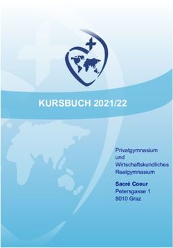 KURSBUCH 2021/22 Privatgymnasium und Wirtschaftskundliches Realgymnasium Sacr&eacute; Coeur Petersgasse 1 8010 Graz - Sacre Coeur Graz