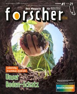 Unser Boden-Schatz - Das Magazin - "forscher"-Magazin