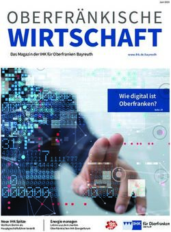 WIRTSCHAFT OBERFRÄNKISCHE