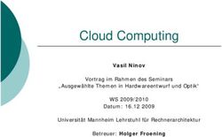 Cloud Computing WS 2009/2010 - Vasil Ninov - Rechnerarchitektur