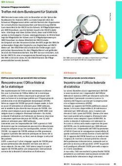 Treffen mit dem Bundesamt f&uuml;r Statistik - Schweizer Pflegepersonalzahlen