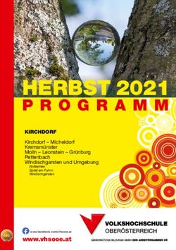 Herbst 2021 KIRCHDORF - www.vhsooe.at - VHS OÖ