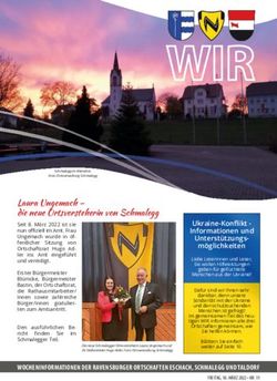 Laura Ungemach - die neue Ortsvorsteherin von Schmalegg