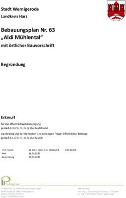 Bebauungsplan Nr. 63 "Aldi M&uuml;hlental" - mit &ouml;rtlicher Bauvorschrift Begr&uuml;ndung - Stadt Wernigerode