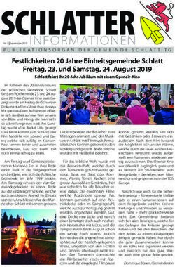 SCHLATTER INFORMATIONEN - Gemeinde Schlatt