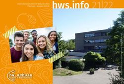Pforzheim | Schuljahr 2021/22 hws.info 21|22 - Heinrich-Wieland-Schule