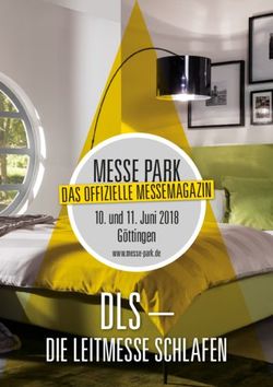DLS-MESSE PARK - DIE LEITMESSE SCHLAFEN - Messe-Park Göttingen