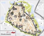 "Ansbacher Jakobus Radpilgerweg" - Ansbach - Feuchtwangen - Ellwangen - Ulm - (Oberdischingen)
