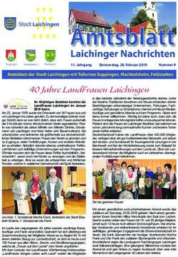 40 JAHRE LANDFRAUEN LAICHINGEN - JAHRGANG - STADT LAICHINGEN