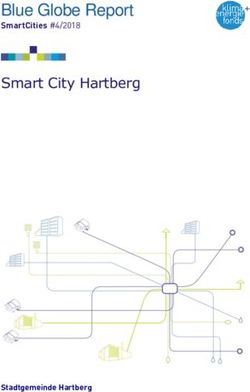 BLUE GLOBE REPORT SMARTCITIES #4/2018 - SMART CITY HARTBERG - SMART CITIES