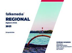 REGIONAL 2021 Digital & Print - UNSERE MARKEN - FalkeMedia