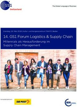 GS1 Forum Logistics & Supply Chain - Millennials als Herausforderung im Supply Chain Management - GS1 Schweiz