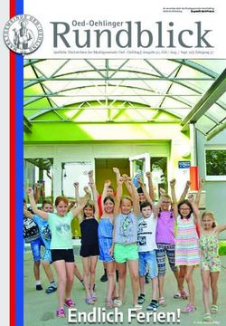 Endlich Ferien! - Gemeindeserver
