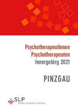 PINZGAU Psycho therapeutinnen Psycho therapeuten Innergebirg 2021