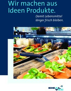 Wir machen aus Ideen Produkte - Damit Lebensmittel länger frisch bleiben - WKO