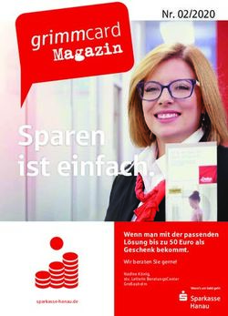 Sparen ist einfach - Nr. 02/2020 - Wenn man mit der passenden L&ouml;sung bis zu 50 Euro als Geschenk bekommt - Sparkasse Hanau