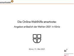 Die Online-Wahlhilfe smartvote: Angebot anl&auml;sslich der Wahlen 2021 in K&ouml;niz K&ouml;niz, 11. Mai 2021 - Gemeinde K&ouml;niz