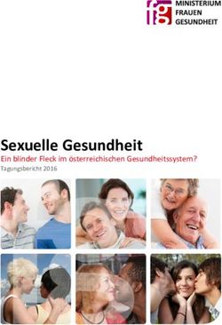Sexuelle Gesundheit Ein blinder Fleck im österreichischen Gesundheitssystem? - Tagungsbericht 2016 - Bundesministerium für Arbeit, Soziales ...
