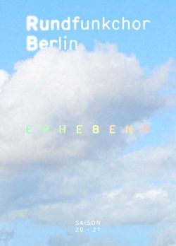 SAISON - Rundfunkchor Berlin