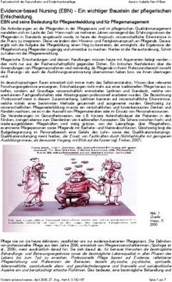 Evidence-based Nursing (EBN) - Ein wichtiger Baustein der pflegerischen Entscheidung. EBN und seine Bedeutung f&uuml;r Pflegeentwicklung und f&uuml;r ...