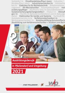 2021 in Pfullendorf und Umgebung ?Ausbildungsberufe