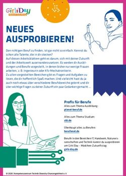 NEUES AUSPROBIEREN! - Anna-Schiller-Schule