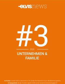 2020#3 - news - UNTERNEHMEN & FAMILIE - ELVIS AG