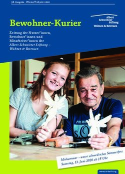 Bewohner-Kurier - Albert ...