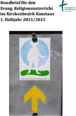 Rundbrief f&uuml;r den Evang. Religionsunterricht im Kirchenbezirk Konstanz 1. Halbjahr 2021/2022