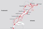 Informationen zur Jura Rundfahrt - Alternative nur Schweiz - Huerzeler