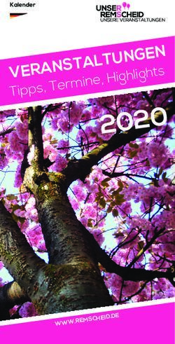 Tipps, Termine, Highl - Kalender - Stadt Remscheid