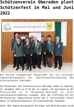 Schützenverein Oberaden plant Schützenfest im Mai und Juni 2022