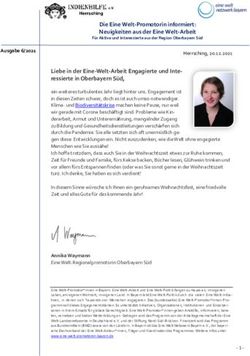 Die Eine Welt-Promotorin informiert: Neuigkeiten aus der Eine Welt-Arbeit - Eine Welt Netzwerk ...