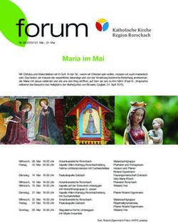 Forum Katholische Kirche - Region Rorschach - Katholische Kirche Region Rorschach